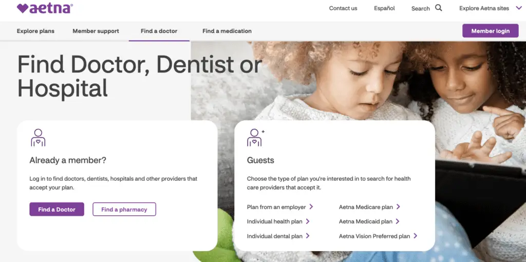 You should visit your health insurance company's website looking for a new doctor 