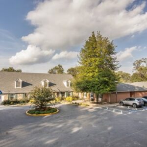 This is an outside photograph of Complete Care at Springbook, a Montgomery County, Maryland skilled nursing facility. 