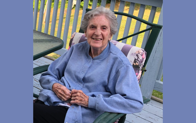 This is image of the late Maureen Y. Hann, who passed away on Wednesday, July 16, 2025, at Fahrney-Keedy Memory Care in Boonsboro, Maryland.